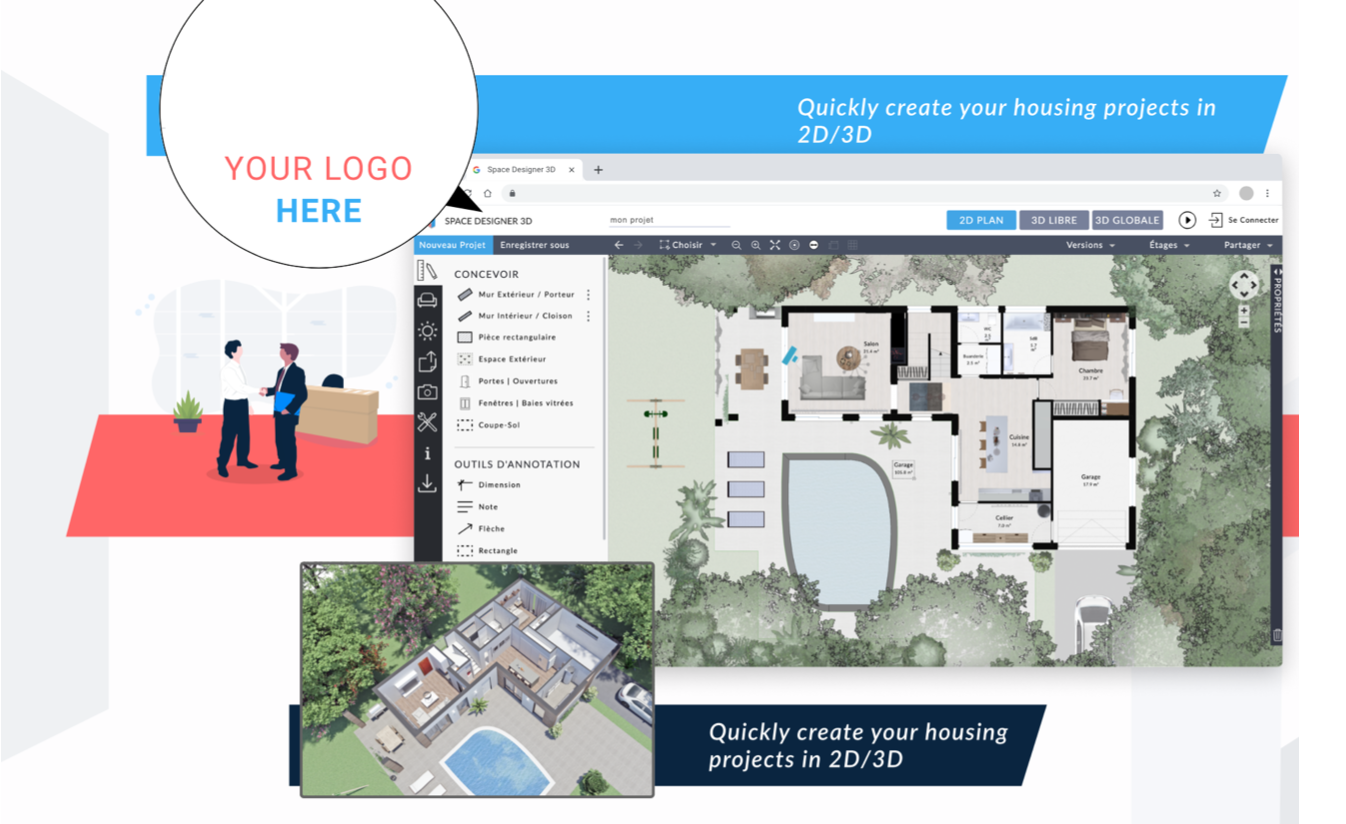 screenshot of Space Designer 3D